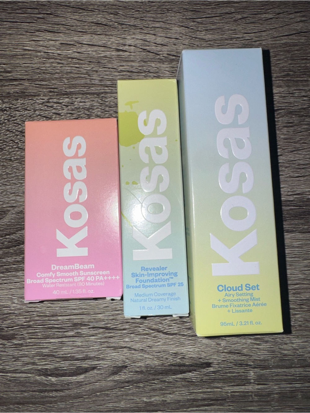 KOSAS MAKEUP SET ☁️